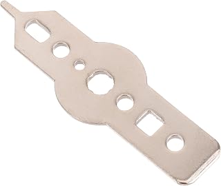 Outanaya Dart Installation Tool Set Portable Aluminum Wrench for Easy Loading and Unloading Stainless Steel Handling Tool for Dart Accessories