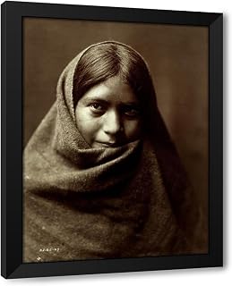 ArtDirect Pakit, Maricopa, 1907 Custom Framed Art Print Giclee Print or Canvas Options with Various Sizes and Customization by Curtis, Edward