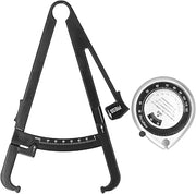 Body Fat Caliper,BMI Measuring Tape,kinfold Calipers Set Portable Fitness Tool Home Gym Use Tracker Accurate Measurement Tool Durable Plastic Construction