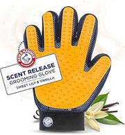 Arm & Hammer Deodorizing Dog Grooming Glove, Lily & Vanilla Scent