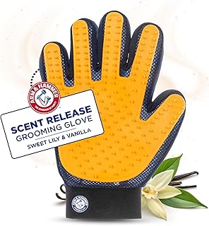 Arm & Hammer Deodorizing Dog Grooming Glove, Lily & Vanilla Scent