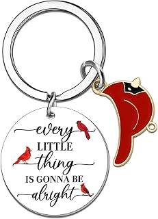 Cardinal Keychain Encouragement Gifts for Women
