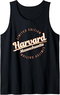Retro Athletic Harvard MA Apparel Tank Top