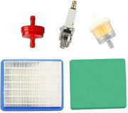 BXparts Air Filter Fuel Filter for Devilbiss Excell 2500 PSI VR2500 Ex-Cell 2321 2300 EXVRB2321 Pressure Washer 6.5hp 6.0hp Engine