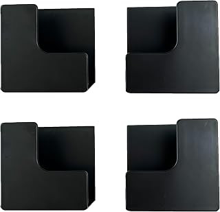 4 Pack Bathroom Scales Holder Wall Mount Organizer Adhesive Smart Scale Stand Rack Bracket for Body Weight Scales Digital Body Fat Scale Digital Weighing Scale Accurate Digital Weighing Machine