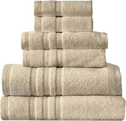Arm & Hammer Performance Bath Towel Set, 6 Piece, Khaki