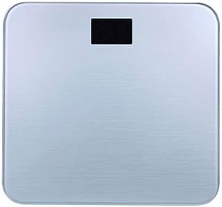 Bathroom Scale, Highly Accurate Digital Body Measures Weight up to 400 lbs, Toughened Glass Brushed Scales, Thickness 23 Mm
