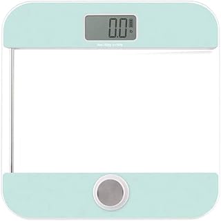 Digital Body Weight Bathroom Scale Weighing Scale, 400 Pounds,Clear Glass, Measurement Accurate Electronic Ultra-Thin (kg/lbs)