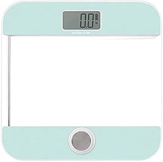 ABS Plastic, empered Glass Digital Body Weight Bathroom Scale Weighing Scale, Clear Glass, Measurement Accurate Electronic Ultra-Thin Scal