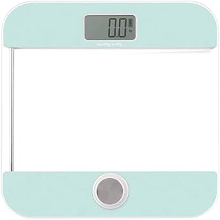 Digital Body Weight Bathroom Scale Weighing Scale, 400 Pounds,Clear Glass, Measurement Accurate Electronic Ultra-Thin (kg/lbs)
