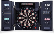 Electronic Dart Board Set, Professional Built in Cabinet Doors Dart Board-Games with LED Display, 27 Games and 159 Options, for Parties and Game Nights