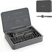 Steelite Ratchet Screwdriver Set, 40-in-1 Magnetic Repair Kit with Case