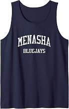 Menasha High School HS Menasha WI Vintage Sports Tank Top