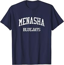 Menasha High School HS Menasha WI Vintage Sports T-Shirt
