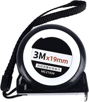 Kikumi Self-locking tape measure, comfortable feel, high precision tape measure for comfortable use, impact- housing, non-slip ABS, strap for carrying