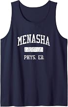 Menasha High School HS Menasha WI PHYS Ed Tank Top