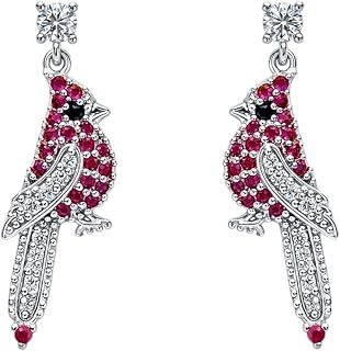Cardinal Bird Earrings Jewelry for Women