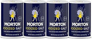 Morton Iodized Round, 26 oz, 4 pack