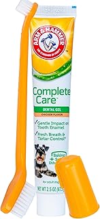 Arm & Hammer Complete Care Dental Gel Toothbrush Kit, Chicken, 3-Piece