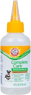 Arm & Hammer Complete Care Brushless Oral Dog Gel, Peanut Butter, 4 Oz