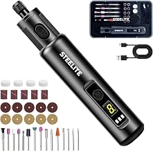 Steelite Mini Cordless Rotary Tool Kit, 6-Speed with 50 Accessories
