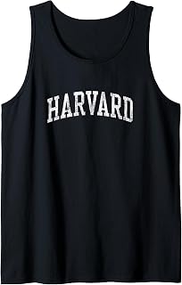 Harvard IL J02 Vintage Athletic Sports Design Tank Top