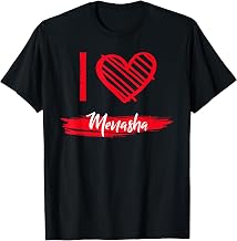 I Love Menasha T-Shirt I Heart Menasha T-Shirt