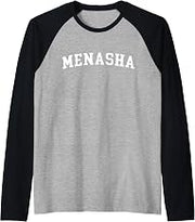 Menasha Raglan Baseball Tee