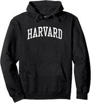 Harvard IL J02 Vintage Athletic Sports Design Pullover Hoodie