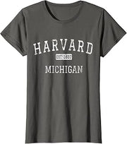 Harvard Michigan MI Vintage T-Shirt