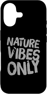 Nature Vibes Only Ecologic Awareness - Eco Warrior Statement Case for iPhone 17