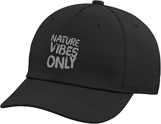 Nature Vibes Only Ecologic Awareness - Eco Warrior Statement Adjustable Baseball Hat