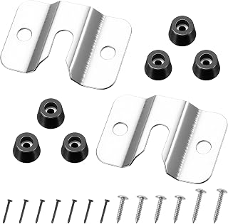 Molain 2 Sets Portable Dartboard Holder Wall Mounting Bracket Kit