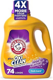 Arm & Hammer Plus OxiClean with Odor Blasters Liquid Laundry Detergent