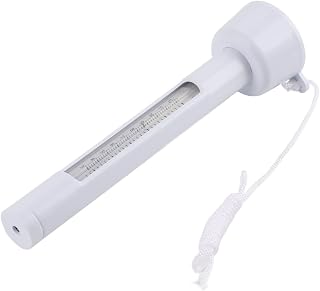 Pool Thermometer Floating Pool Thermometer with Large Display Shatter Resistant ABS Swimming Pool Water Thermometer for Accurate Temperature Readings in Pools