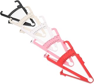Yardwe 5pcs Skinfold Body Fat Calipers Dual-Scale Fat Measurement Tool Portable Body Measure Device Gym Accessory for Accurate Thickness Assessment
