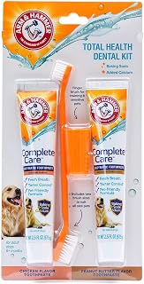 Arm & Hammer Complete Care Dog Dental Kit, 2 Flavors, 2.5 Oz Each