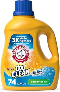 Arm & Hammer Plus OxiClean Ultra Stain Fighters Liquid Laundry Detergent