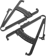UPKOCH 2pcs Skinfold Calipers Body Fat Measuring Tool with Dual Scale Portable Fat Caliper for Accurate Backfat Thickness Measurement at Home Fitness Tracking