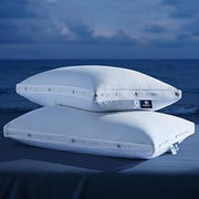 Pacific Coast ArcticLayer Adjustable Cooling Pillows, Standard Size 2 Pack, Hotel Pillows for Hot Sleepers, Oeko-TEX Certified, Removable Pads with Snap Buttons, Breathable Support for Night Sweats