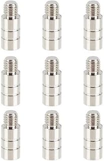 luzen 9Pcs 2g Metal Dart Weights Dart Weighting Tool Dart Weight Accessories, Silver