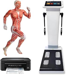 HD Touch Bioimpedance Body Analyzer Scale - Digital Health & Weight Monitor, Multi-User Support, Accurate Height/Weight Measurement, Body Composition Analysis, Multiple Languages