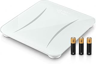 Bathroom Scales for Body Weight, Larger LED, 400lbs, 0.05lb Accurate