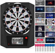 FunVision Electronic Dart Board with 7" Smart Touchscreen