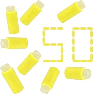 BOROLA 50PCS Half-Length Foam Darts, Precision Short Ammo Glow Tip