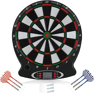 6pcs Electronic Dart Dart Dart Set Durable with LCD Scoring for Shooting Practice Darts