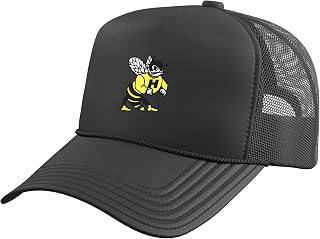 Harvard High School Hawks Trucker Hat with Adjustable Mesh Back
