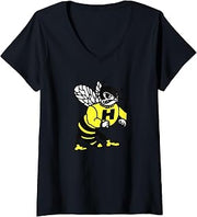 Women's Harvard High School Hawks V-Neck T-Shirt