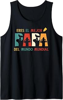 Eres El Mejor Papa Del Mundo Mundial Father's Day Spanish Tank Top
