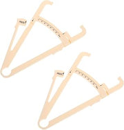 GALPADA 2pcs Skinfold Calipers Body Fat Measurement Tool for Men and Women Easy to Use Handheld Fat Caliper Abs Material Accurate Body Tester